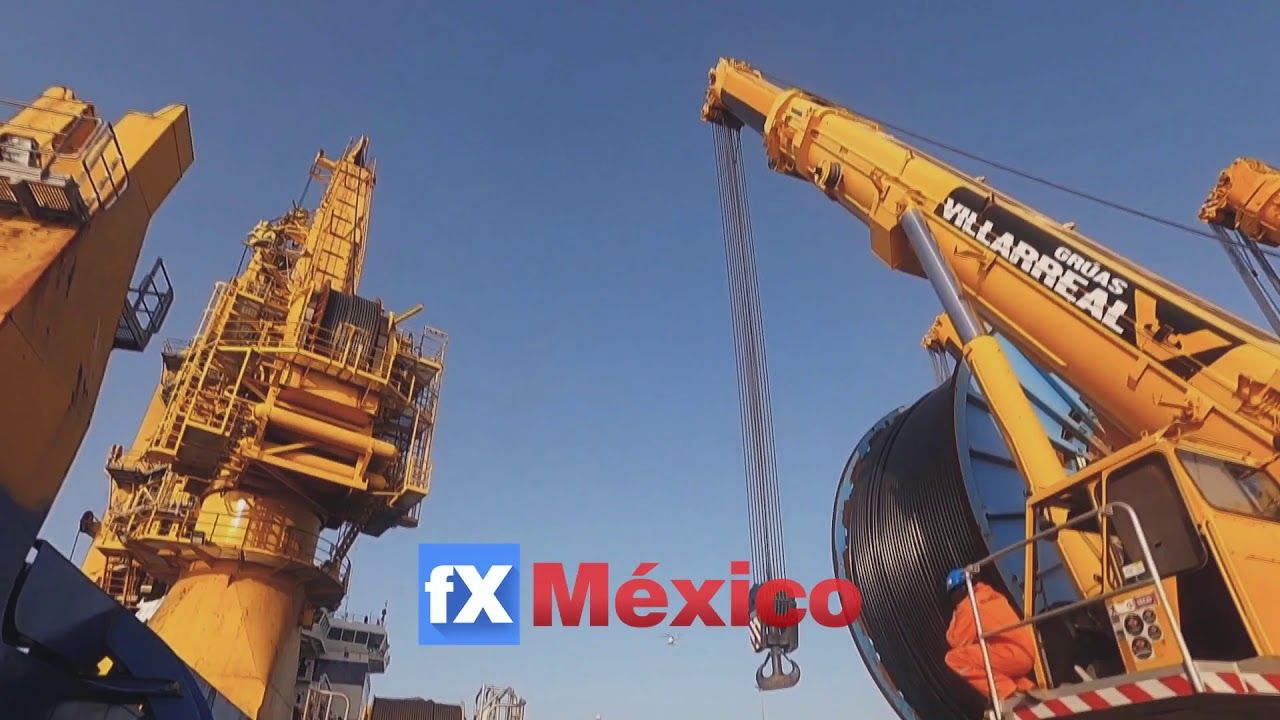 Grúas industriales en maniobra, demo reel de fX México